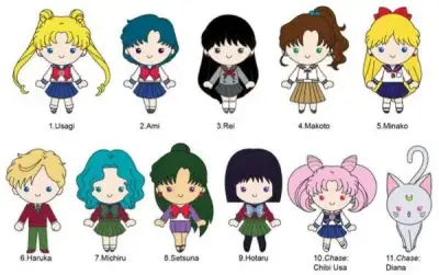 Monogram Sailor Moon Clip-On Figure Series 3 70620 - 2