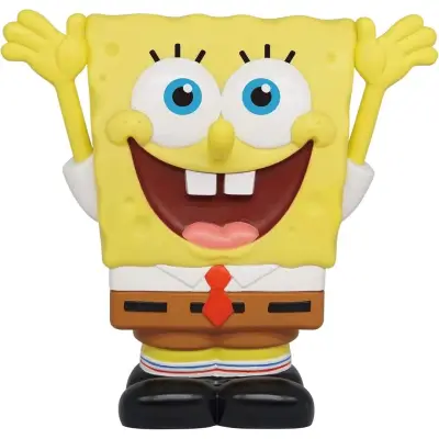 Monogram Spongebob Figure Piggy Bank 63364 - 1