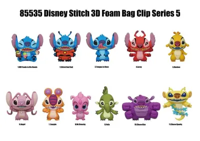 Monogram Stitch Clip-On Surprise Figure Series 5 /85535 - 3