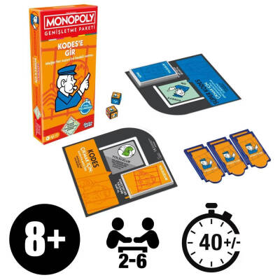 Monopoly Enter The Jail Expansion Pack Has-G0719 - 1