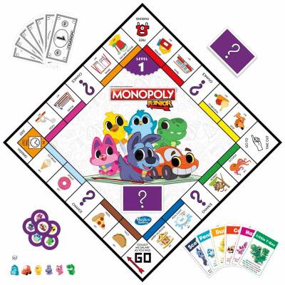 Monopoly Junior 2's 1 Arada F8562 - 2