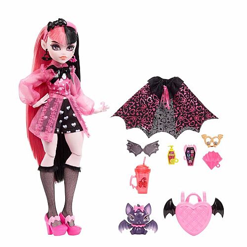 Monster High Ana Karakter Bebekler Draculaura HHK51 - 2