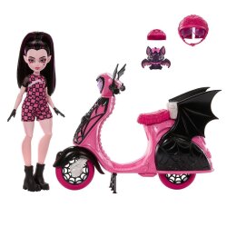 Monster High Up Doll Scooter Playset JDR61 - 3