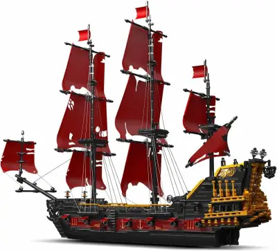 Mould King 3139 Piece Pirate Ship Puzzle-13109 - 2