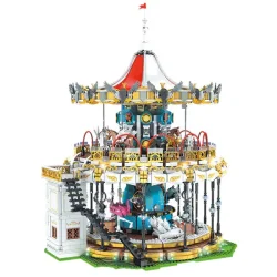 Mould King Carousel Motorized Light-Up Puzzle 11011 - 2