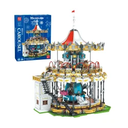 Mould King Carousel Motorized Light-Up Puzzle 11011 - 1