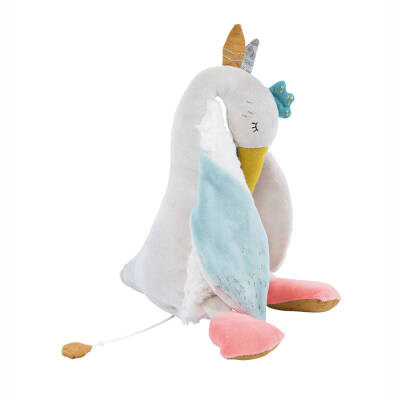 Moulin Roty Musical Plush Toy - Goose - 1