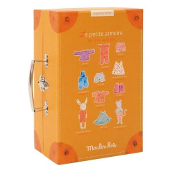 Moulin Roty Small Suitcase Wardrobe - Family - 3