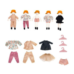 Moulin Roty Small Suitcase Wardrobe - Girl's - 2