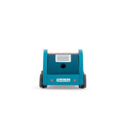 Moulin Roty Wooden Toy Car - 4