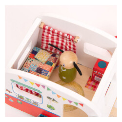 Moulin Roty Wooden Toy - Caravan - 7