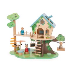 Moulin Roty Wooden Toy - Tree House - 1