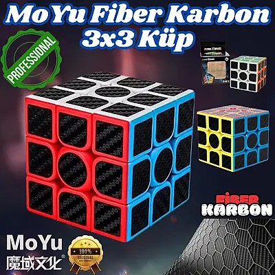 Moyu Fiber Karbon 3X3 Küp / Mf8841T - 3