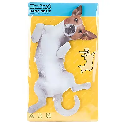 Mustard Dog Asılabilir Notluk M16200B Beyaz-Kahverengi - 1
