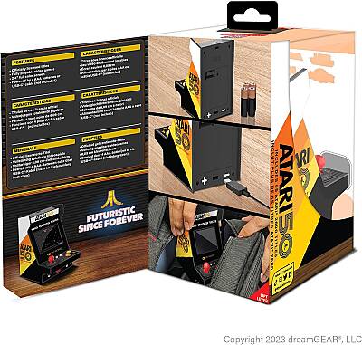 My Arcade 12Cm Atarı Portable Retro Arcade 75 Oyun Con.Marc-7014 - 3