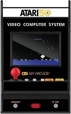 My Arcade 12Cm Atarı Portable Retro Arcade 75 Oyun Con.Marc-7014 - 1