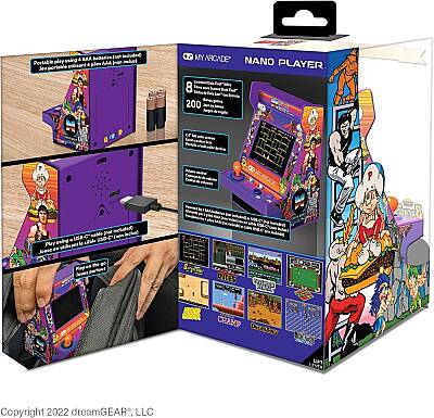 My Arcade 12cm Data East Retro Konsol 208 Oyun Con.Marc-4121 - 4