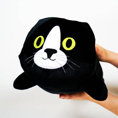My Friend Toys Black Cat Plush Toy - 2