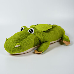 My Friend Toys Green Crocodile Plush Toy - 1