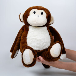 My Friend Toys Monkey Plush Toy With Blanket - 5