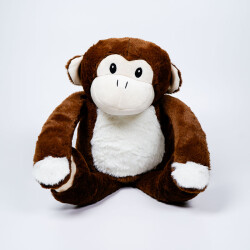 My Friend Toys Monkey Plush Toy With Blanket - 6