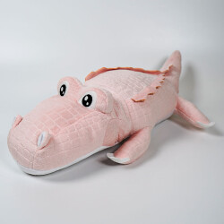 My Friend Toys Pink Crocodile Plush Toy - 1
