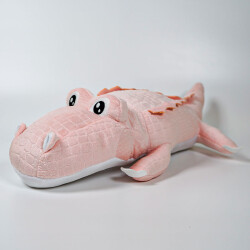 My Friend Toys Pink Crocodile Plush Toy - 2