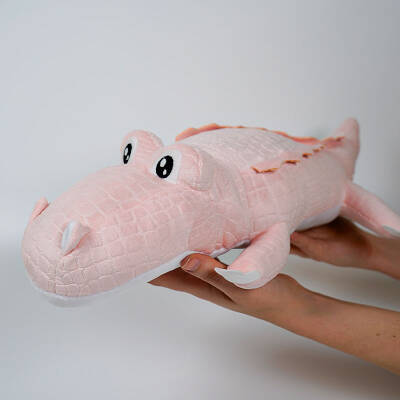 My Friend Toys Pink Crocodile Plush Toy - 3