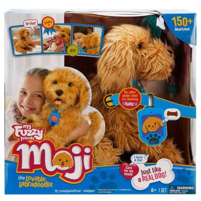 My Fuzzy Friends Cute Labrador Moji With Sound And Movement (Turkish Version) 18207-Myj00101 - 1