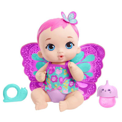 My Garden Baby Butterfly Baby Care Time Pink Haired Baby Gyp10 - 1