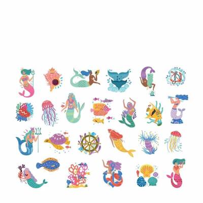 My Little Tattoos - Mermaid And Ocean - 2