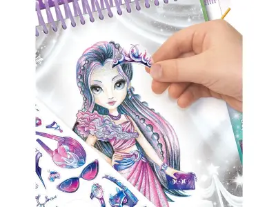 Nebulous Stars Fashion Sketch Book - Astral Ball - 3
