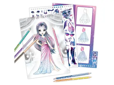 Nebulous Stars Fashion Sketch Book - Astral Ball - 4