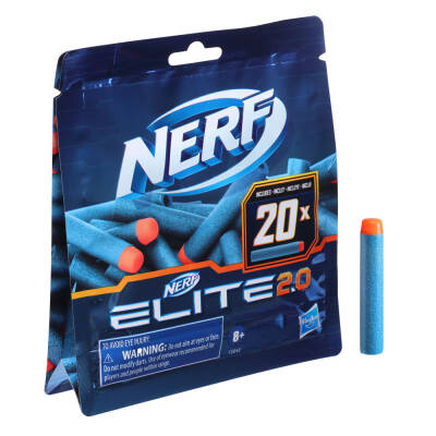 Nerf Elite 2.0 Darts 20-Piece Replacement Pack F00400 - 1
