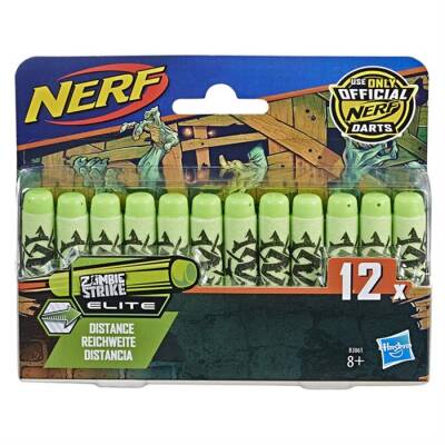 Nerf Zombie Strike Elite Dart 12's Refill Pack B3861 - 1