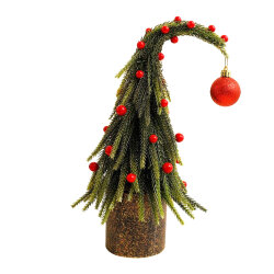 New Year's Desktop Decorative Christmas Tree D Q16-02 - Rengarenk Hediyelik