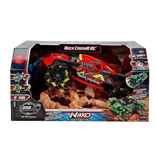 Nikko Akrobat Rock Crushr USB Şarjlı Uzaktan Kumandalı Araba - Kırmızı S00010210 - 2