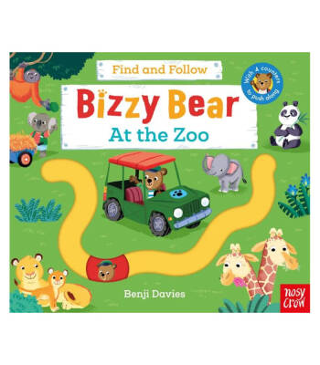 Nosy Crow Bizzy Bear - Find And Follow At The Zoo - 1