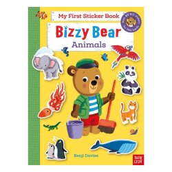 Nosy Crow Bizzy Bear - My First Sticker Book Animals - 1