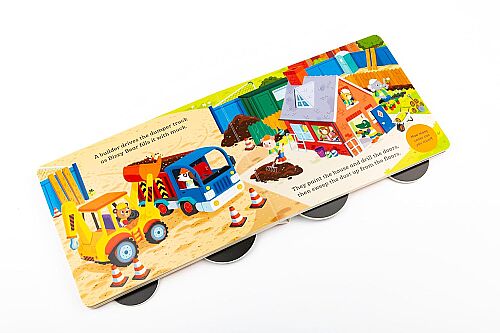 Nosy Crow Bizzy Bear Whizzy Wheels Digger - 4