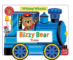 Nosy Crow Bizzy Bear Whizzy Wheels: Train : With 4 moving wheels! - 1