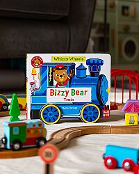 Nosy Crow Bizzy Bear Whizzy Wheels: Train : With 4 moving wheels! - 4