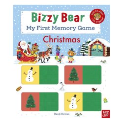 Nosy Crow Nc Bizzy Bear: My First Memory Game Book: Christmas - 1