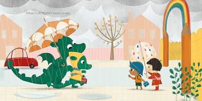 Nosy Crow When a Dragon Goes to School - 4