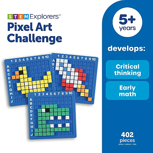 Numberblocks Stem Explorers Pixel Art Challenge Ler9463 - 7
