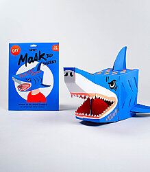 OMY XXL Karton 3D Maske - Sharky - 5