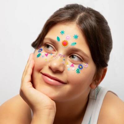 Omy Face Stickers - Flower - 2