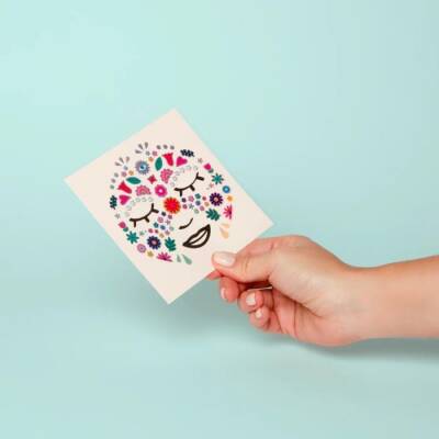 Omy Face Stickers - Flower - 3