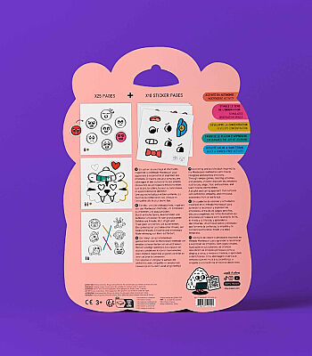Omy Montessori Sticker Kitabı - Emotions Stikbook02 - 4