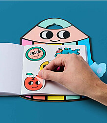 Omy Montessori Sticker Kitabı- Shapes Stikbook01 - 5